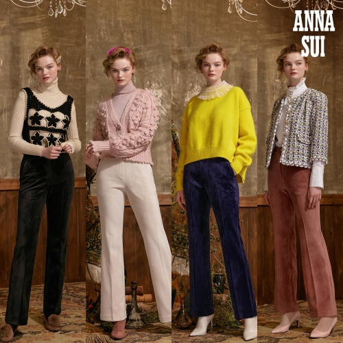 안나수이 여성 라무르 코듀로이 플레어 팬츠 1종