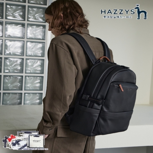 헤지스 아스터 블랙 라운드 백팩_HJBA4F870BK