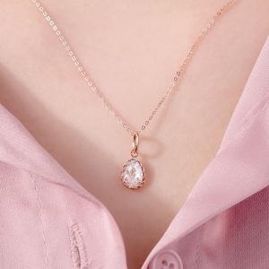 이랜드 로이드 GB 여름조각 레이스 페어컷 스톤 10K GOLD 팬던트 LPT18006T