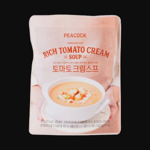 이마트 피코크 토마토 크림스프 190g