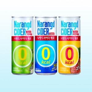 동아오츠카 나랑드 사이다 제로 오리지널 245mlx10개+그린애플 245mlx10개+파인애플 245mlx10개