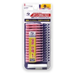 덴탈프로  잭스 치간칫솔 0호 0.6mm 15p