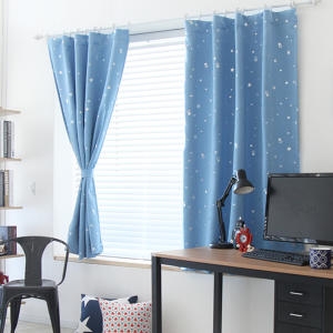 레인보우하우스 작은별 암막커튼