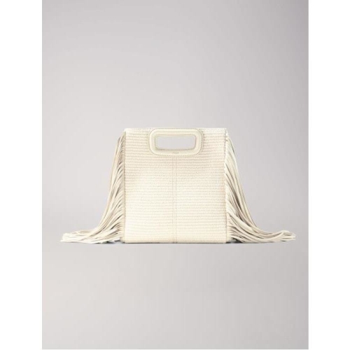  마쥬 Sac M en textile et raphia BEIGE MFASA01038