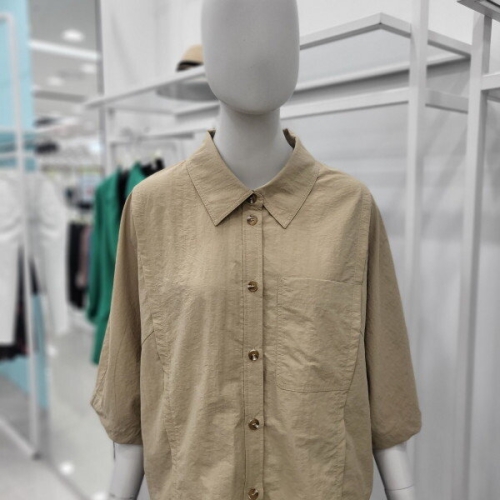 꼼빠니아 크롭 와이드 셔츠CAEU4-WRC100_150