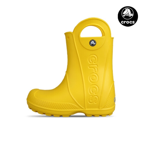크록스키즈 핸들 잇 레인부츠 옐로우 (12803-730)