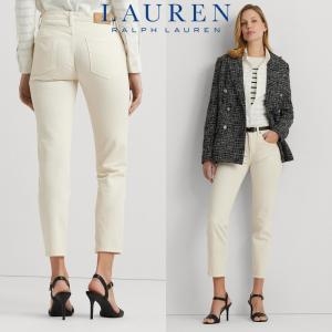 폴로랄프로렌 폴로 17626242 여자 테이퍼드 앵클 데님 청바지