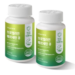 바이탈나인 브로멜라인 퀘르세틴 큐 60정