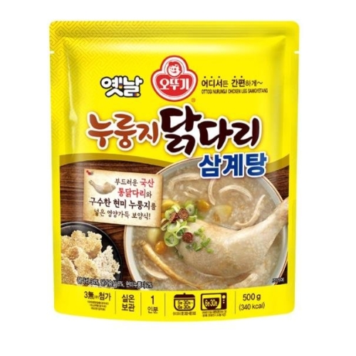 오뚜기  누룽지 닭다리 삼계탕 500g