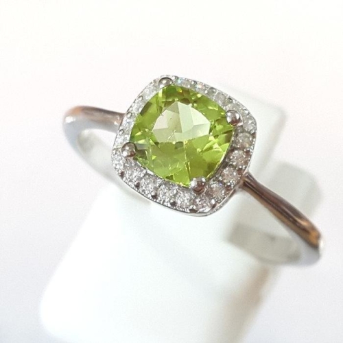 블루케이  하이퀄 페리도트원석 반지240413-03탄생석