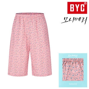 BYC NEW ECF5543 모시메리쿨여성5부잠옷바지파자마