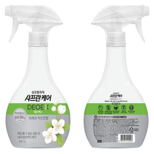 샤프란케어 데오엑스 프레쉬 자스민 500ml