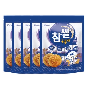 크라운제과  참쌀누룽지 216g