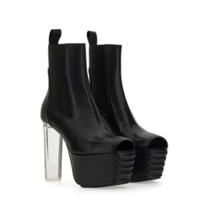 릭오웬스 RO02C1845_LGE090 오픈 토 미니멀 GRILL 비틀 부츠 B0040783428