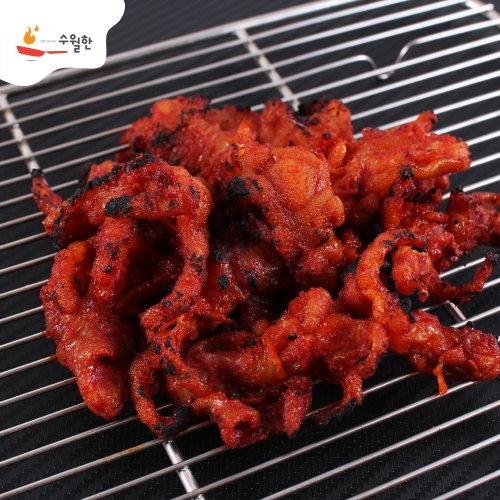 수월한  직화 무뼈 닭발 250g