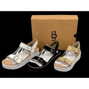 UGG AUSTralia Angie 샌들 1092263 1092264 멀티플 COLORS 메탈릭 플랫폼