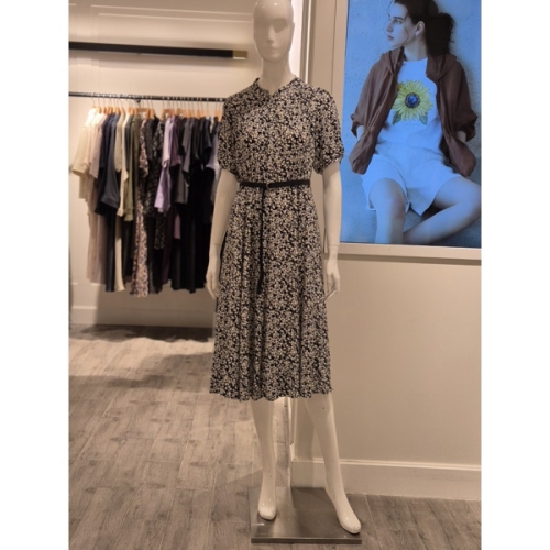 BCBG 올앤선드리 코렐라 PRINT OP 원피스 _ A4M4O615 34 ORANGE 77