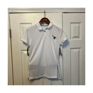 나이키  샬럿 호네츠 조던 스테이트먼트 퍼포먼스 화이트 폴로 셔츠 여성 S 0888407942167