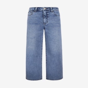 게스 청바지 진 YO6D0075 여성 뉴핏 와이드 28 미디엄블루 MBL