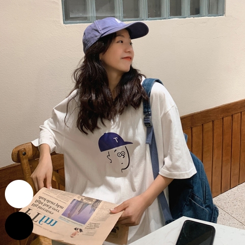 시드마켓 띠용보이나염박스반팔티 405R047S 빅사이즈 여성의류