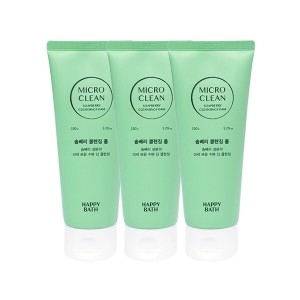 해피바스 마이크로 클린 솝베리 클렌징 폼 150g