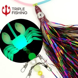 트리플  대왕문어 고수채비 피문어 버림봉돌채비