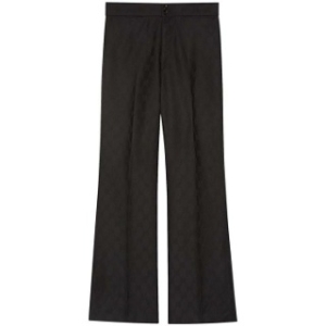 구찌 구하다 스트레이트 팬츠 770176ZAKF81000 BLACK Guhada