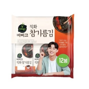 CJ제일제당 비비고 직화 참기름김 4.5g
