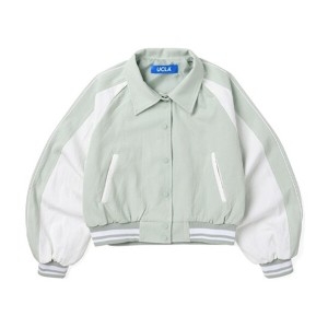 유씨엘에이 진유니 여성 배색 크롭 점퍼 UA4UJ53