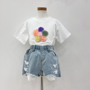 쁘띠앙팡 여아PCX34GDP53탈렌트클로젯플로커들리청반바