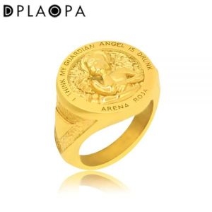 스털링  141590 DPLAOPA 925 실버 골드 사이즈 나는 내 수호자 천사가 음주라고 생각하는 여성 럭셔리 고급