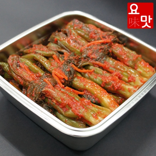 푸드앰프 요맛김치 감칠맛이 풍부한 전라도 여수 갓김치 1kg