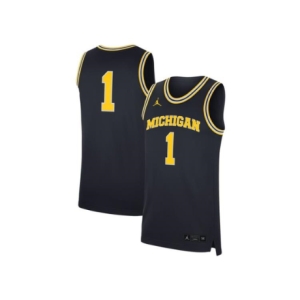 조던 Michigan 1 Replic 남성 티셔츠 SW_NKZZ096686