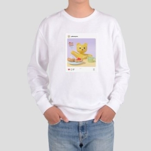 시리즈 가보자곰 곰돌이 인스타 인플루언서 맨투맨_WB6CF32