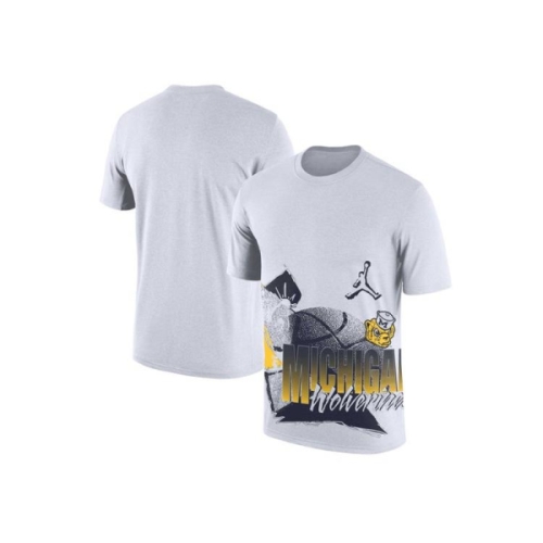 나이키 조던 Michigan Basketba 남성 티셔츠 SW_NKZZ098193