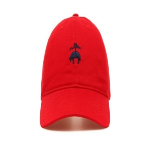 브룩스브라더스 코튼 로고 베이스볼 캡 레드 BBACMM7319DES