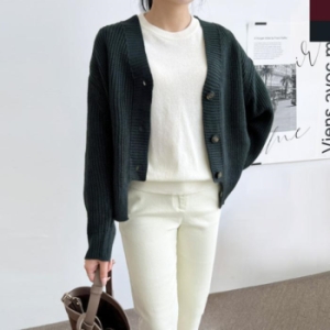 라일리 Rly 2L-UPP 1007 여자오버핏 브이니트가디건 13528195