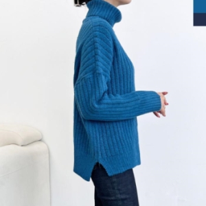 라일리 Rly 2L-UPP 1023 여자도톰한 골지 목폴라니트 13528371