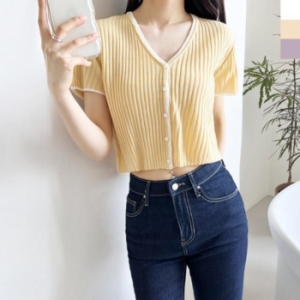 라일리 Rly 2L-CBB 1042 여자브이반팔골지니트가디건 13527558