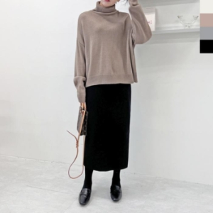 라일리 Rly 2L-UPP 1061 여자 루즈핏 데일리 목폴라니트 13528713