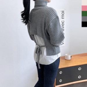 라일리 Rly 2L-UPP 1005 여자 목폴라 스트랩 골지니트 13528367