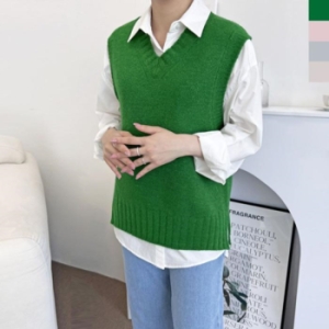 오노마 ONM UPP 1011 여자브이니트조끼 11102280A