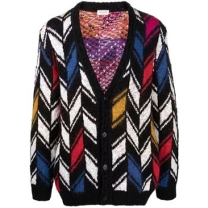 생로랑 생 로랑 패턴 인타르시아 니트 가디건 668343Y75EZ T 77843426