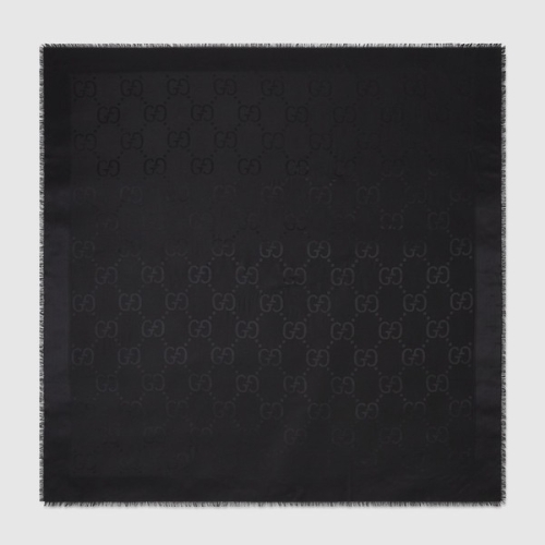 구찌 FW24 스카프 Scarfs Black Black 6636713GC431000