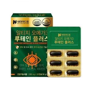 조아제약 네이처드림 알티지 오메가3 루테인 플러스 30캡슐