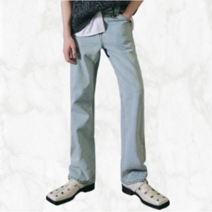 엘무드 LMOOD 뉴웨이브 와이드 데님 펄 블루 LMDMBTPB3838 355189