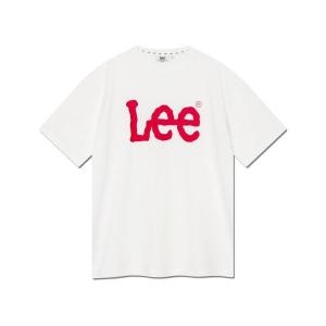 LEE 여성 빅 트위치 로고 티셔츠 LE2402ST01RD