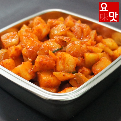 푸드앰프  요맛김치 감칠맛이 풍부한 전라도 깍두기 1kg