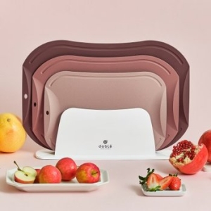 도블레  프리미어 칼집 안나는 도마 3종 선물세트 L+M+S +ABS거치대