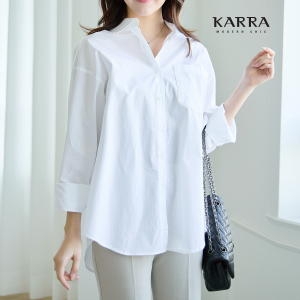 KARRA 맥시와이드셔츠_A4S0944